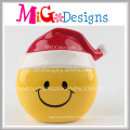 Ceramic Electroplating Lovely Emoji Coin Bank